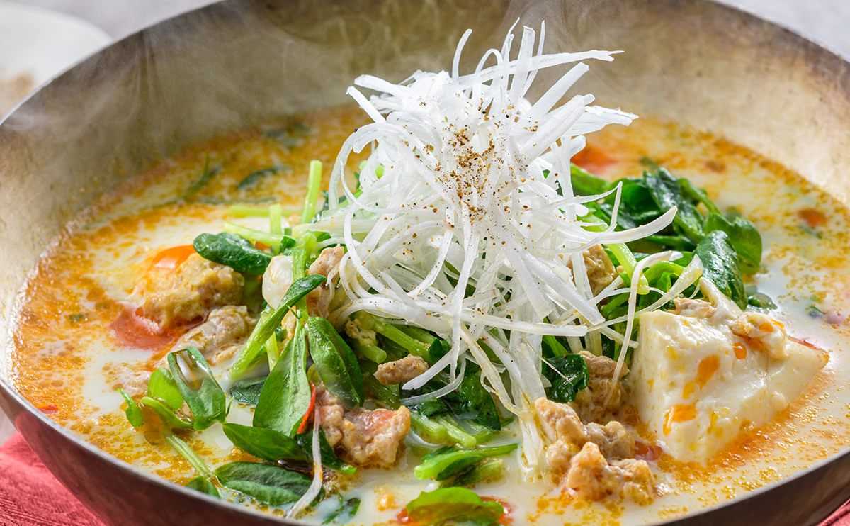 坦々豆乳スープさとの雪食品株式会社