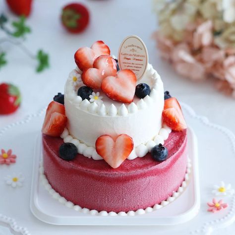 とっておきの2段ケーキ