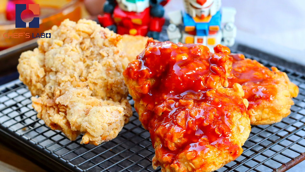 甘辛ヤンニョムチキン ごはんにもビールにも