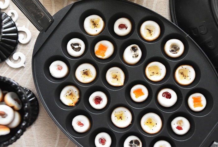 高齢者向け ホットプレートを使ったおやつレク。簡単手作り