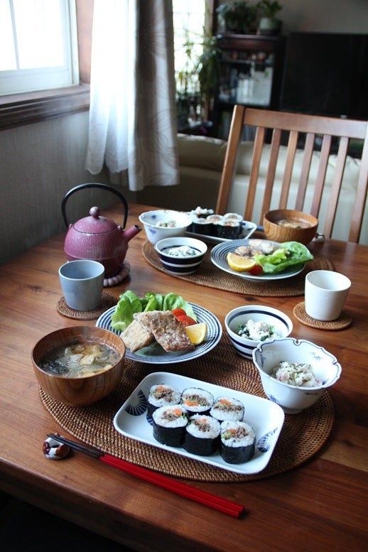 10 29 土 夜ごはん おでんの献立 海苔巻きeriko ＊作り置きおかずで毎日ごはん＊
