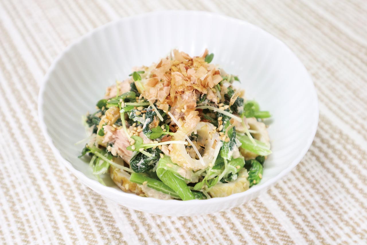 スピード副菜！小松菜とツナのめんつゆ和え by aju1021クックパッド簡単おいしいみんなのレシピが392万品