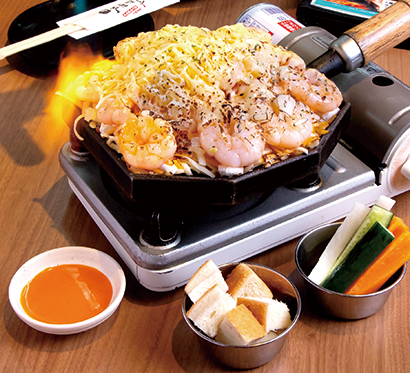 SNS映え間違いなしの韓国グルメ！新大久保『ホンデポチャ』の「エビチーズフォンデュ」favy ファビー