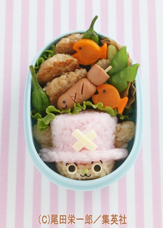 息子弁当 ONE PIECE☆ルフィ&シャンクス キャラ弁 海苔切りちーちゃん＊キャラ弁♪