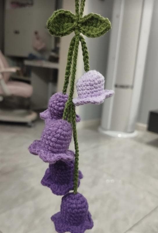 100均糸 かんたん、かわいく、すぐできるお花モチーフの編み方