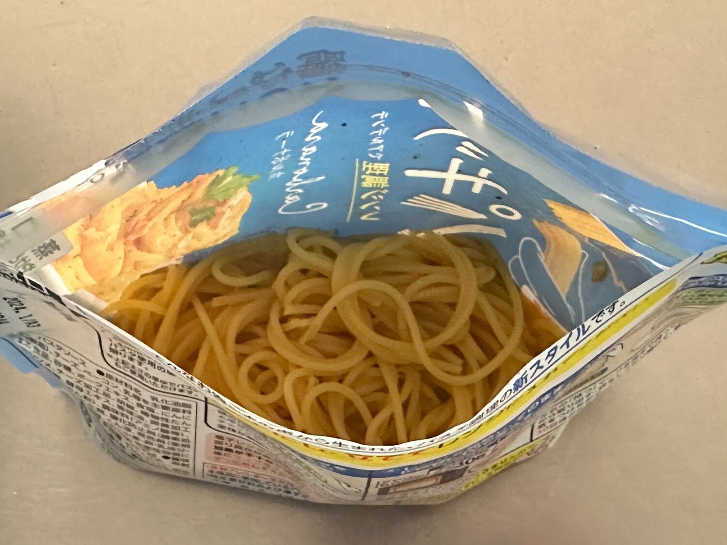用意するのはパスタと水だけ！“パキッ”と折ってレンジでチン！麺を茹でられるパスタソースの第二弾「パキット たらこ」新発売株式会社永谷園のプレスリリース