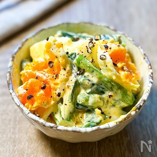 シバエビ＆ゆで卵＆小松菜のマヨ和え」 ♪♪ レシピ・作り方 by ひろりん１１０６ - 楽天レシピ