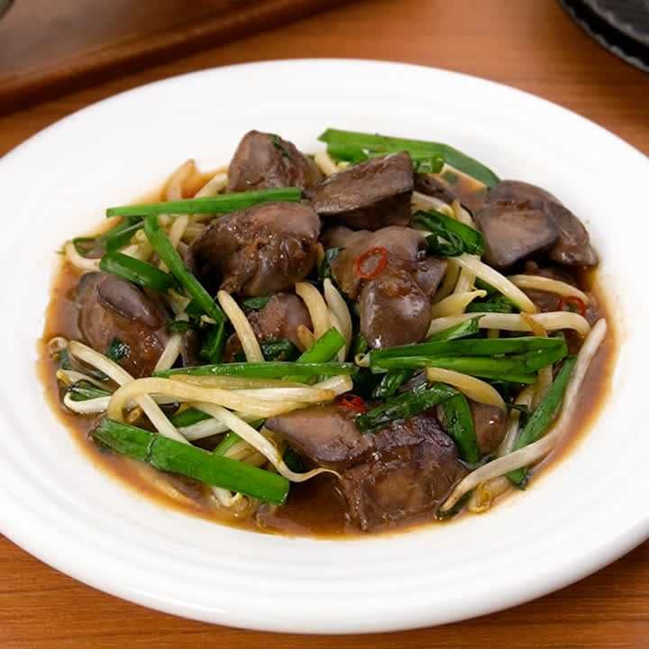 簡単レバニラ炒めタレが絡んでやみつきになる