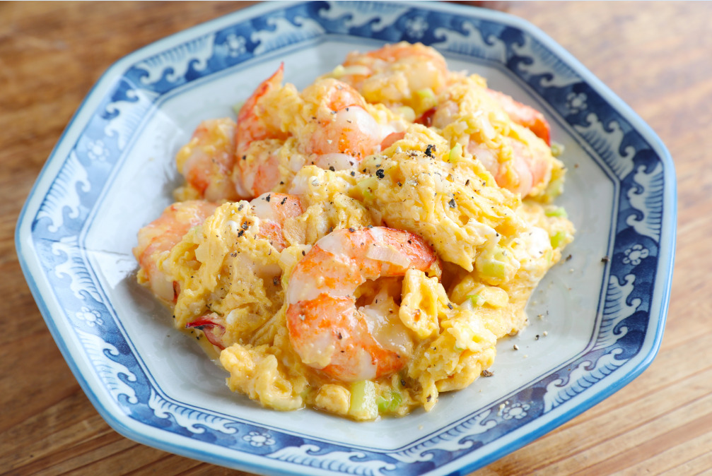 えびと小松菜とスクランブルエッグのサンドのレシピ・作り方Happy Recipe ヤマサ醤油のレシピサイト