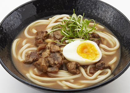 十三駅改札内の阪急そば若菜で14時～17時限定午後得メニューでワンコイン500円のチキン南蛮定食はうどん・そば選択制