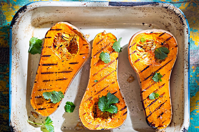 バターナッツかぼちゃの簡単ケーキ