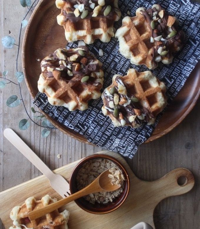 トッピングのかわいさに釘付け。こだわりの餡子が乗った「Antenant」のワッフルSheage シェアージュ