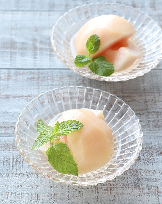 旬を密閉 桃のコンポート by ゆっこさんクックパッド簡単おいしいみんなのレシピが392万品