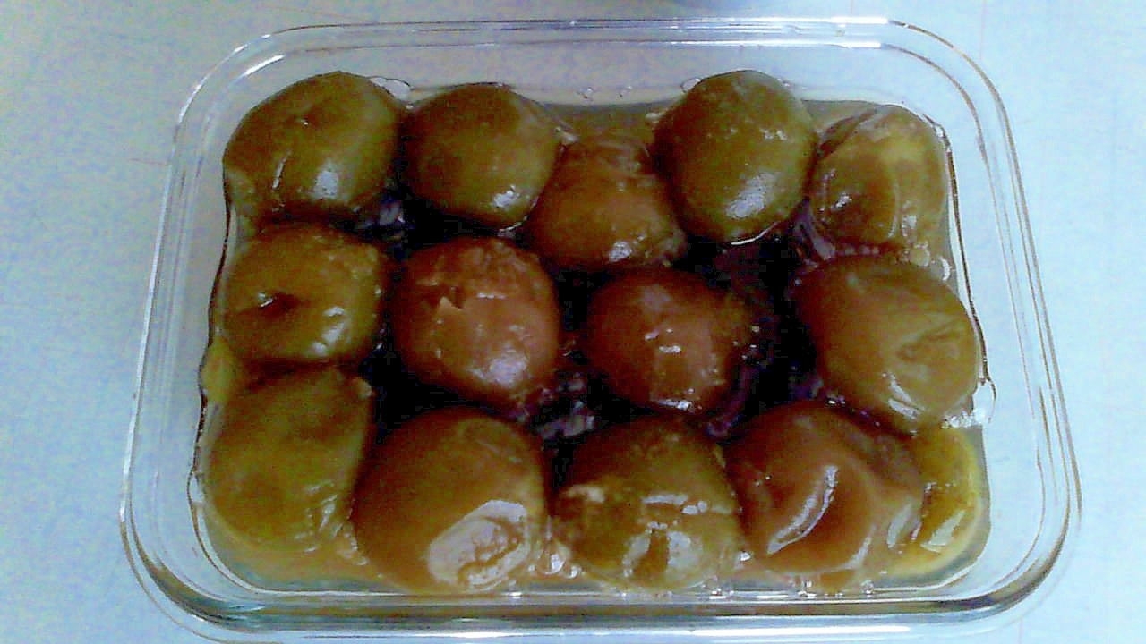 梅酒づくり 自宅の梅の木から収穫した青梅を使って自家製の梅酒をつくってみた！ - パパの手間いらず庭づくり＋