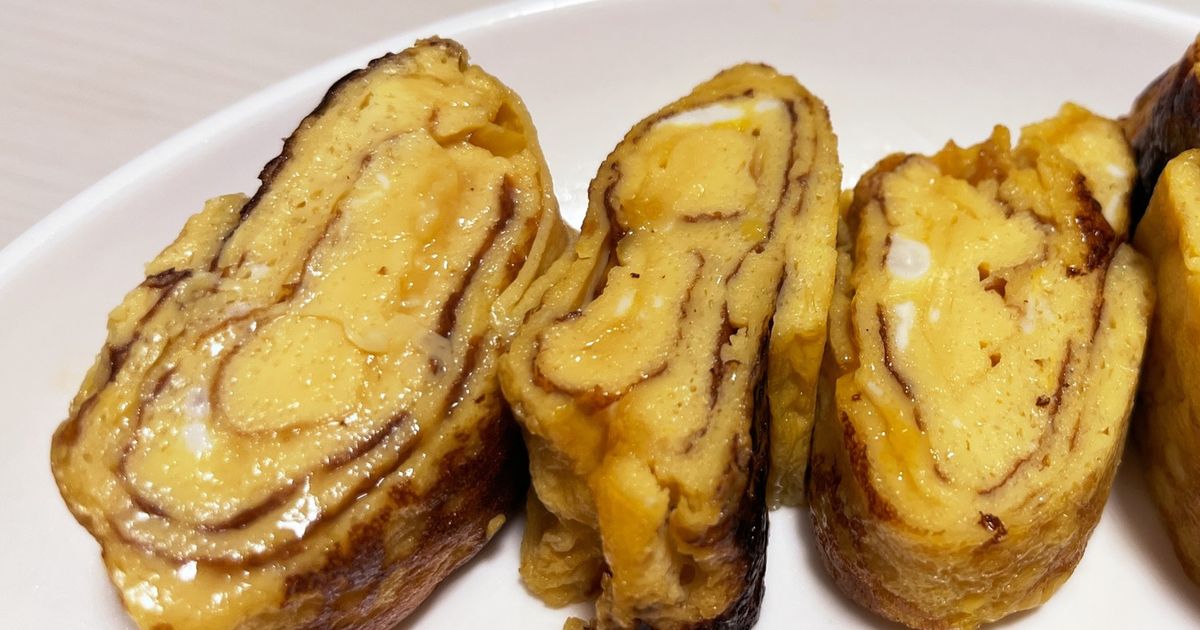 黄金比率☆甘い卵焼き