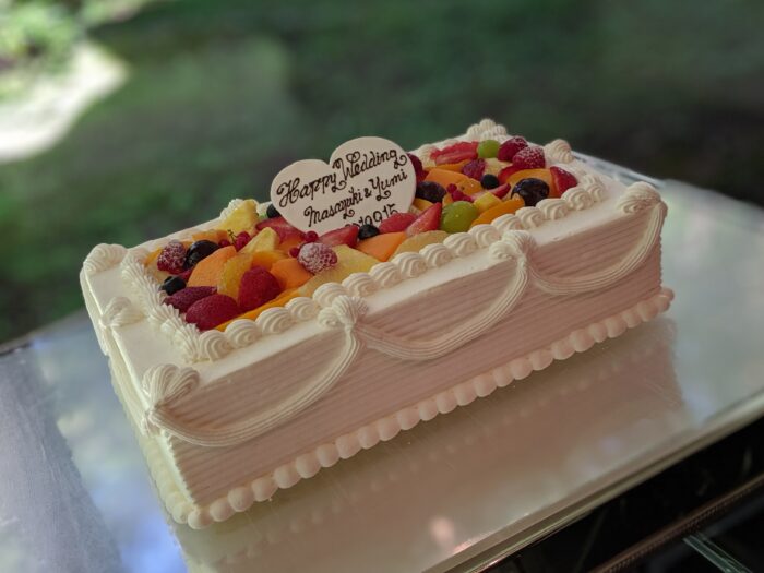 こだわり全開！「一段ウエディングケーキ」の最旬デザイン集 卒花実例 ゼクシィ