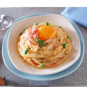 甘辛牛肉の塩柑橘うどん