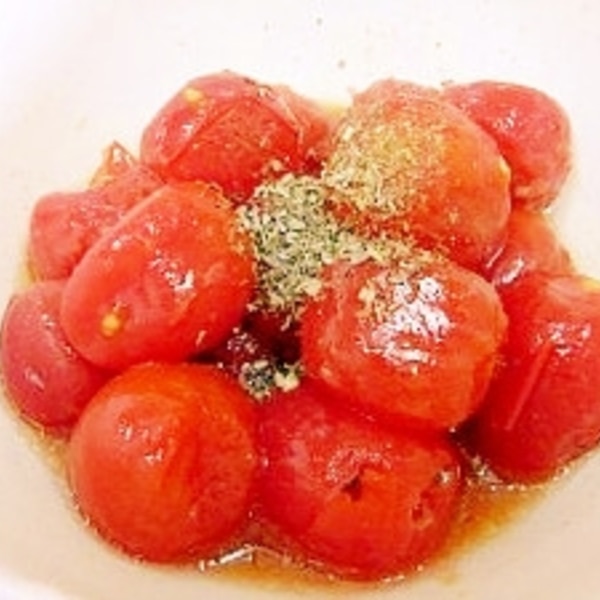 簡単！漬けるだけ出汁トマト