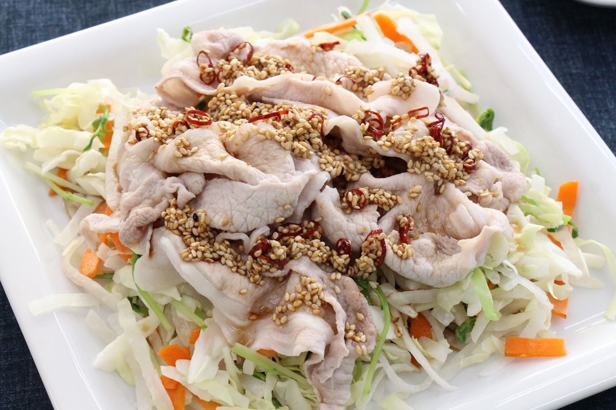 冷しゃぶサラダ 創味 焼肉のたれ レシピ創味食品