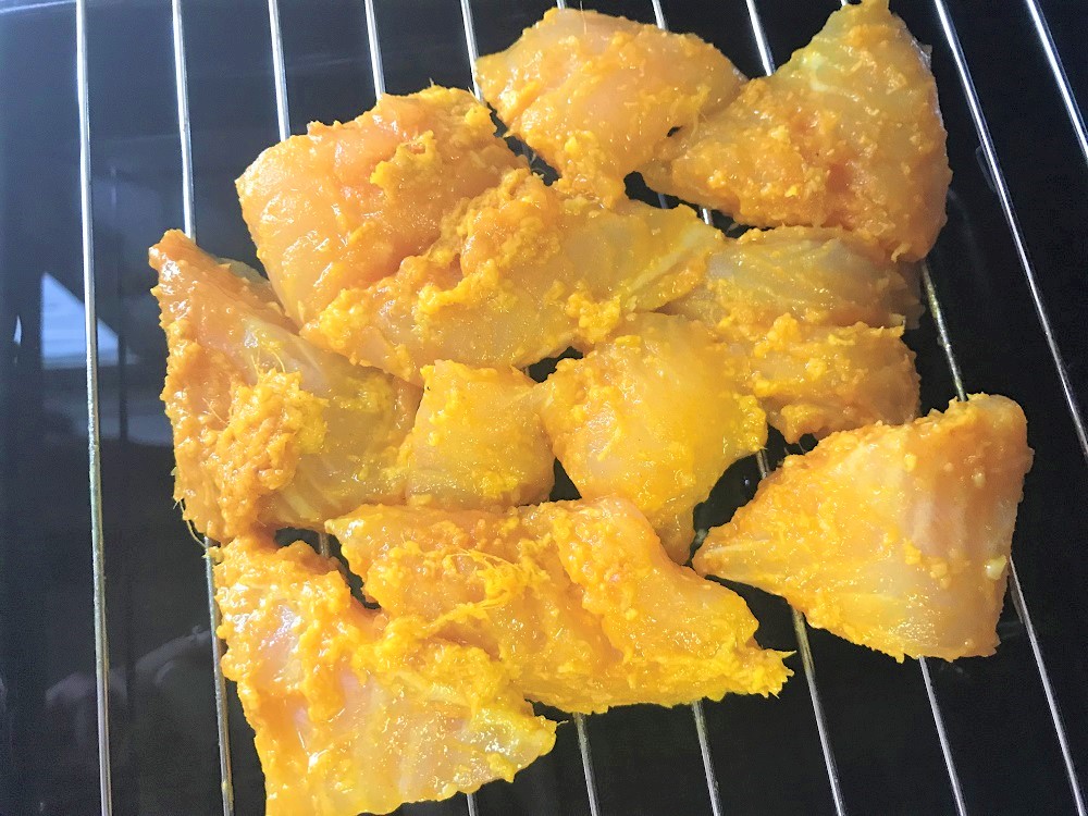 白身魚のバインミー風サンドクラシル