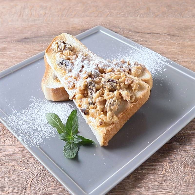 味噌ナッツハニートースト