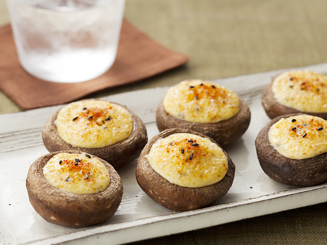 しいたけとじゃがいものオリーブオイル炒めOlive Oil Life オリーブオイルライフ