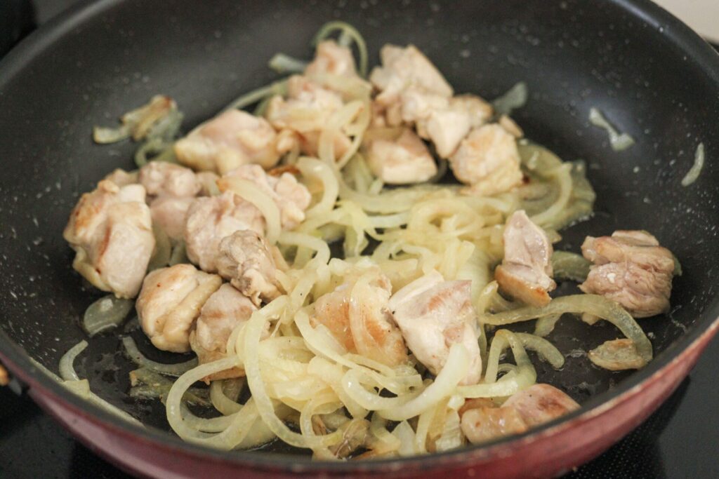 米粉で作る⭐ピーナッツカボチャのグラタン