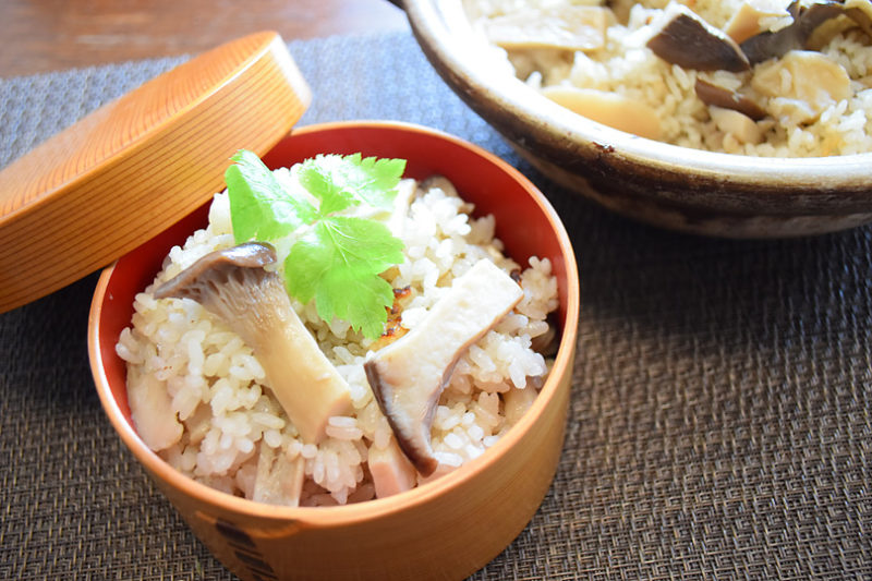 松茸御飯