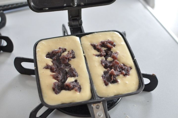 ホットサンドメーカー 分厚い餡バターケーキサンド ふわふわ食感がくせになるおやつレシピサンキュ