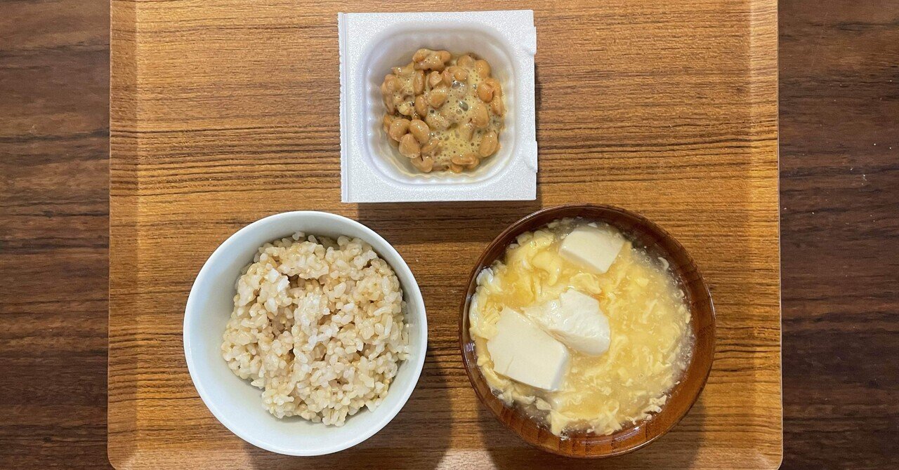 簡単朝御飯♪我が家の“卵豆腐丼”