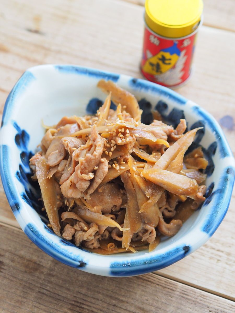 コスパ抜群！「豚コマ肉とごぼうのしぐれ煮」のレシピ・作り方 - YouTube