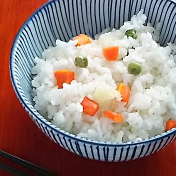 ミックスベジタブルのピラフ - レシピナビ