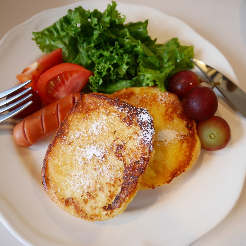 コストコのディナーロールde☆フレンチトースト