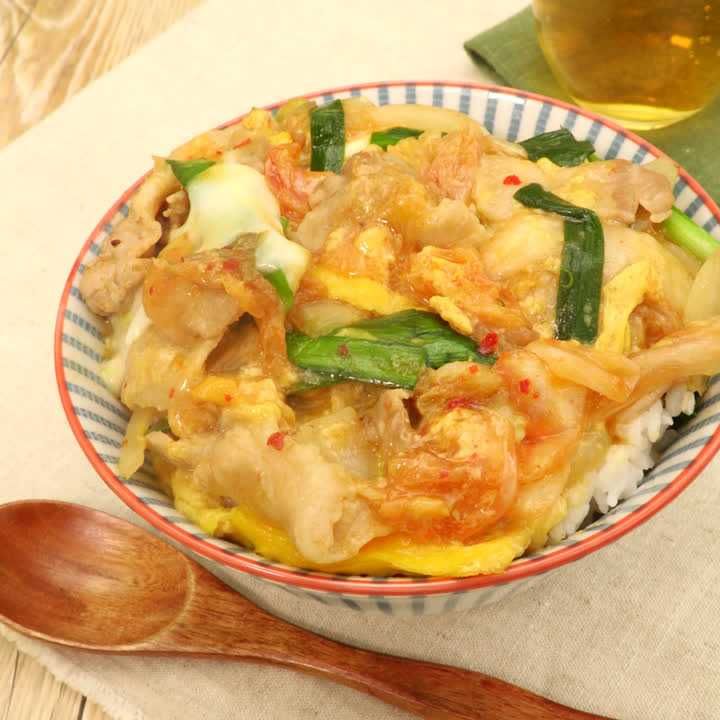 豚みそキムチ丼