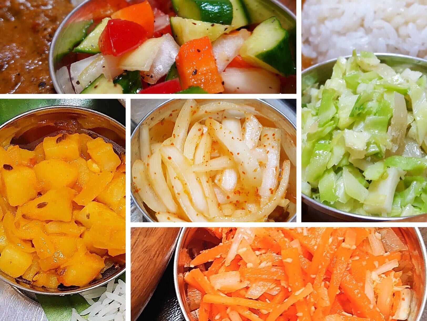 豚肉と夏野菜のカレー炒め