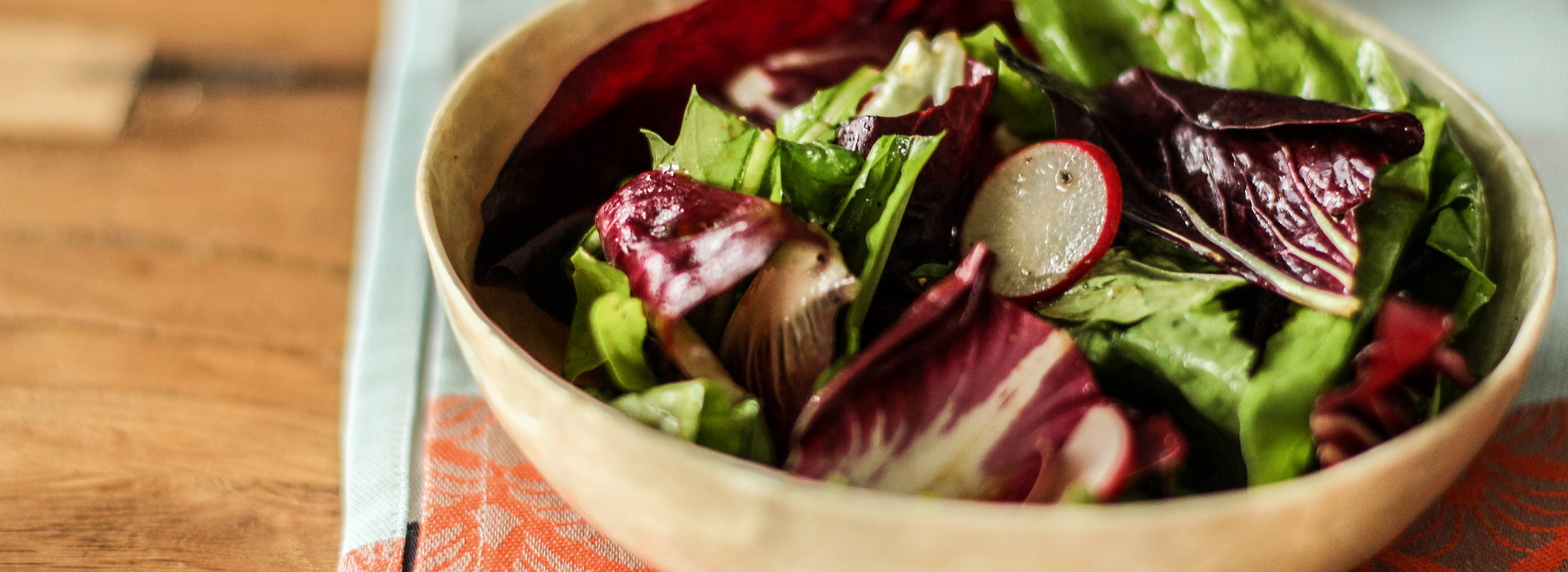 マッシュルームとルッコラのサラダOlive Oil Life オリーブオイルライフ