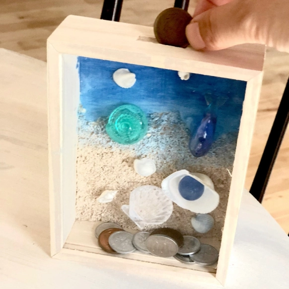 ダイソー 貯金箱のおしゃれなアレンジ・飾り方のインテリア実例RoomClip ルームクリップ