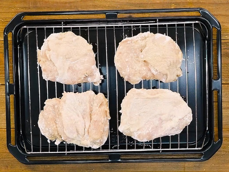 レンジで作る油淋鶏