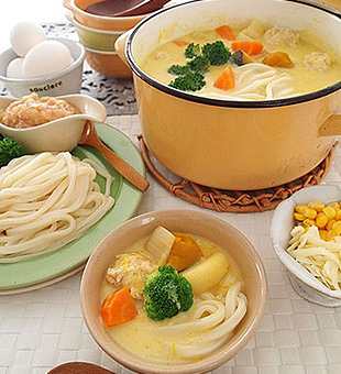 ぶっかけ肉味噌うどん