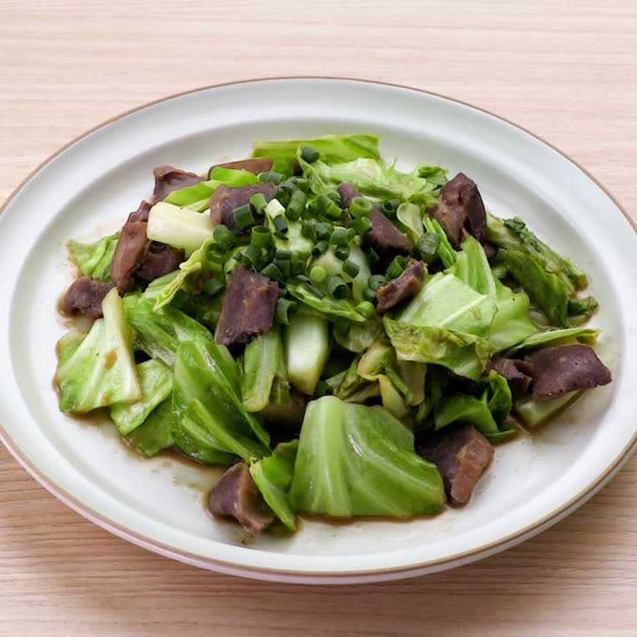 キャベツだけで美味♡キャベツのおかかポン酢和え