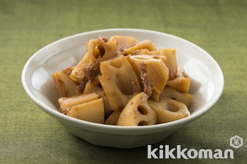 焦がし生しょうゆ香る！れんこんのジュワッと焼き