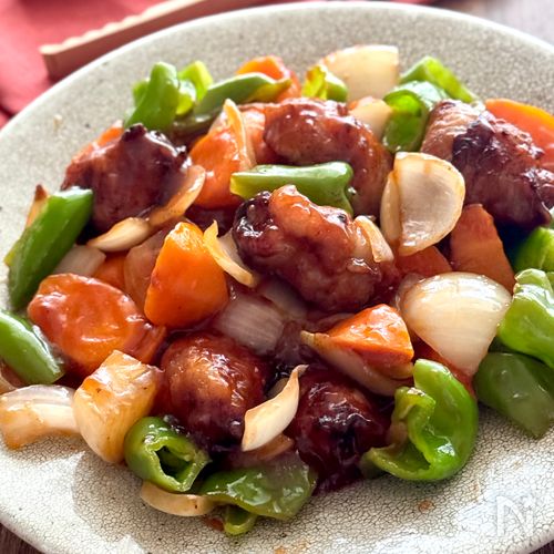 黄金比のタレ♬ぜったい美味しい酢豚