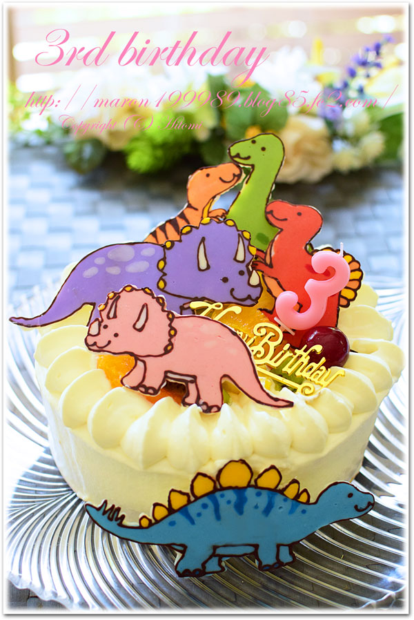 カスタマイズアニマル恐竜ケーキ バースデーケーキ ベビーケーキ 金箔ケーキ セルフピックアップのみ- ショップ yubycake ケーキ -Pinkoi