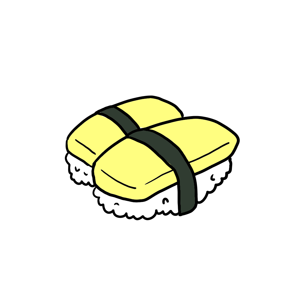 寿司イラストレイン🚂 - イラスト無料素材