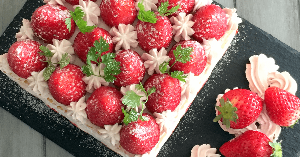 映えるいちごケーキ！シンプルで綺麗な盛り付け方をご紹介Cake.jp マガジン
