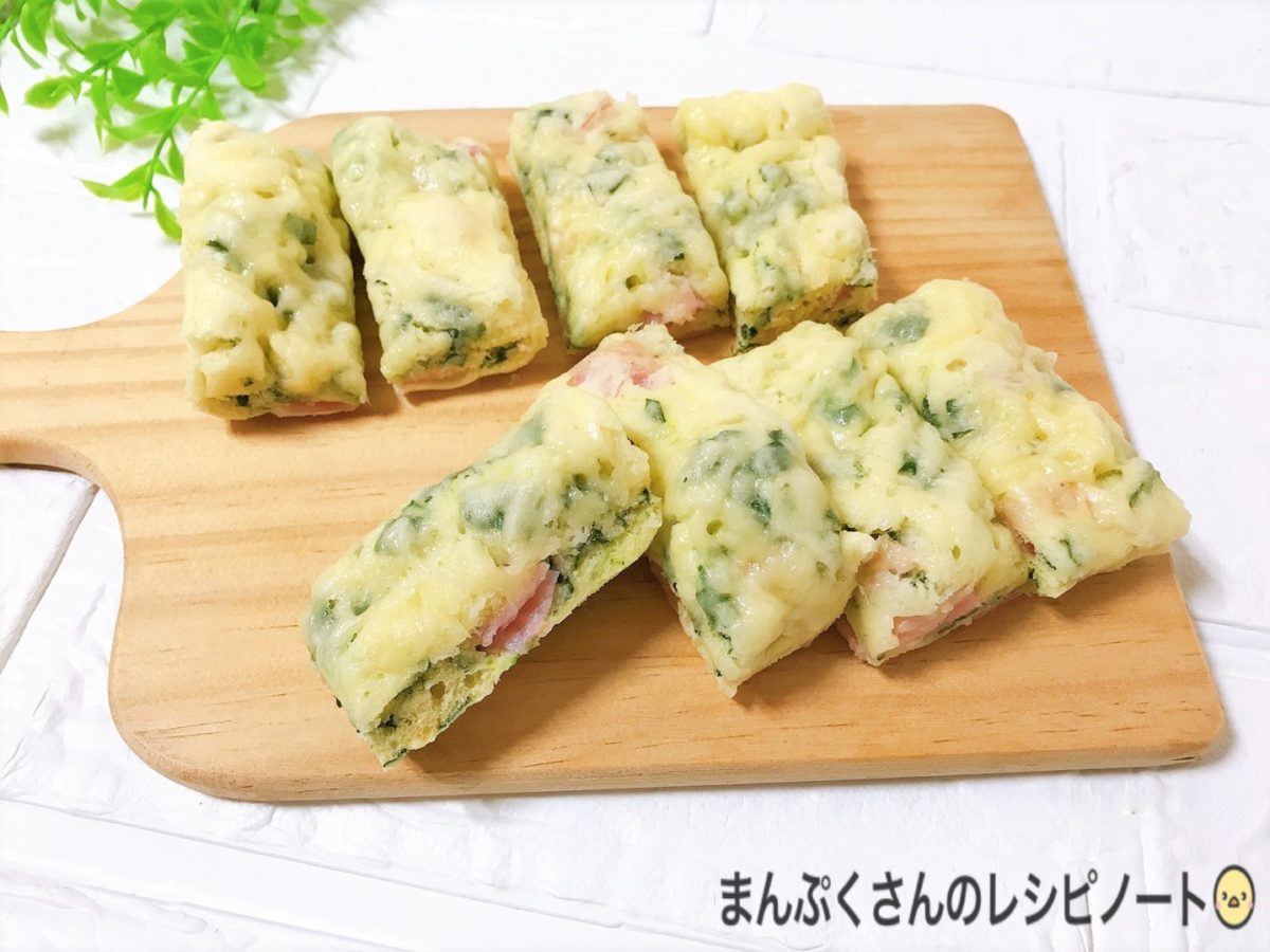 ホットケーキミックスでツナマヨコーンパン