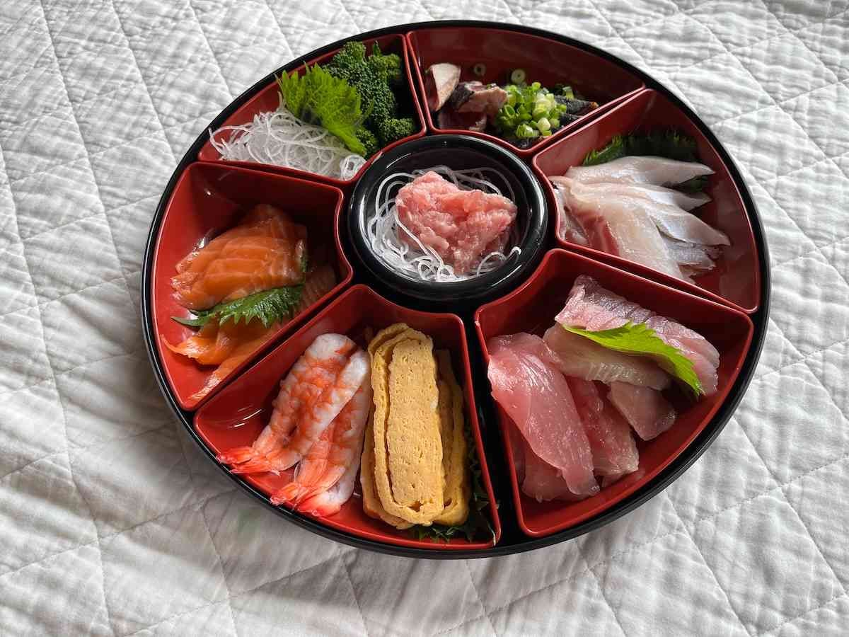 巻き寿司盛り合わせ5,500円竟宴料理赤心