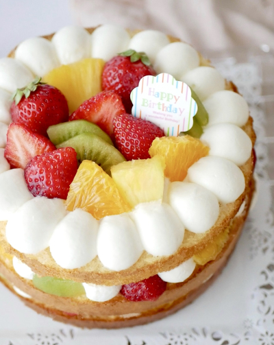 センイルケーキの作り方 初心者さんでも簡単♡韓国流誕生日ケーキを作