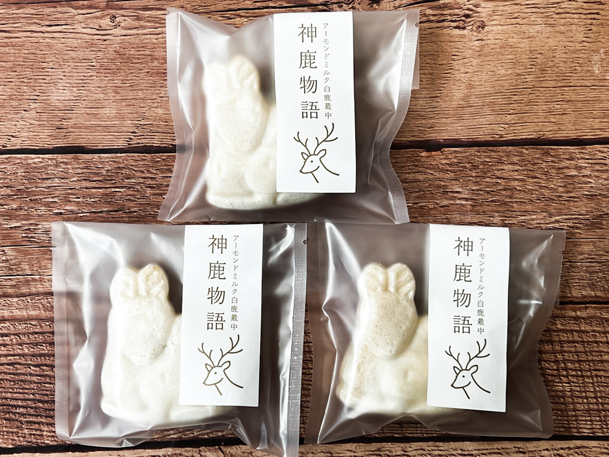 奈良のお土産🦌：最中 神鹿物語koharu