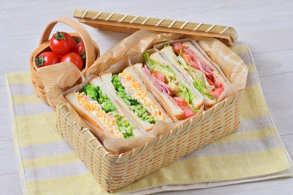 遠足弁当！サンドイッチ～♪美羽ママのおうち